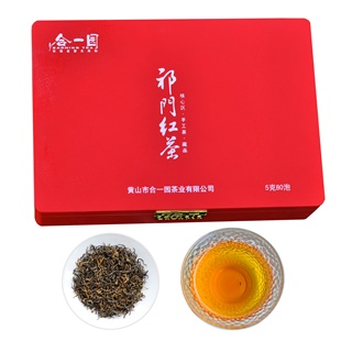 臻品祁门红茶 特级手工单芽祁红香螺400g
